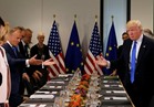 ترامب يلتقي بمسؤولي الاتحاد الأوروبي في بروكسل