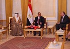 السيسي يلتقي رئيس مجلس النواب البحريني خلال زيارته للمنامة 