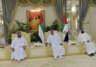 رئيس الإمارات يستقبل المهنئين بعيد الفطر