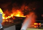 إخماد حريق في شقة سكنية بمدينة السلام بدون إصابات