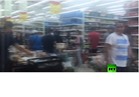 فيديو .. تزاحم القطريون على شراء الأطعمة خوفاً من الحصار الإقتصادي 