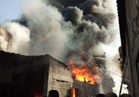 بالصور.. السيطرة على حريق هائل نشب في مصنع تنر بدمياط