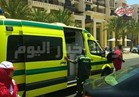 نقل مصابي حادث طعن الغردقة لمعهد ناصر بالطائرة 