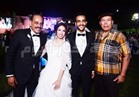 صور| الفنان عادل شعبان يحتفل بزفاف كريمته «سمر»