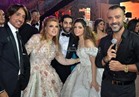 صور| جو أشقر يزين زفاف «حاتم وجمانة» بحضور مشاهير الفن والرياضة