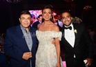 صور| سمير صبري ورجاء الجداوي في زفاف نجله مصممة الأزياء إيمانوش