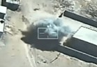 فيديو| القوات الجوية تقصف تجمعًا للعناصر الإرهابية وتدمر عدد من سيارات الدفع الرباعي 