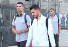 نجوم ريال مدريد يصلون ملعب الكامب نو 