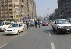 كثافات متوسطة بمحاور وميادين القاهرة