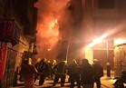 صور وفيديو..حريق  في "جدة" يلتهم 6 مباني
