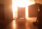 اندلاع حريق هائل في إحدى قاعات «الجربي» برأس البر 