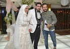 صور| إيساف وأحمد تهامي يحتفلان بزفاف نجل رجل أعمال