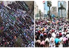 الآلاف يؤدون صلاة عيد الأضحى بمسجدي عمرو بن العاص ومصطفى محمود