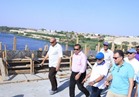 وزير النقل يتابع أعمال تنفيذ محور كوبري كلابشة على النيل بأسوان
