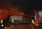 اندلاع حريق هائل بورشة نجارة في دمياط
