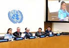 سحر نصر في جلسة وزارية بالأمم المتحدة: نعمل علي تمويل التنمية المبتكرة 