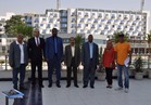 وفد مجلس الشباب العربي والإفريقي يتفقد المركز الاوليمبي بالمعادي 