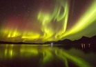 أضواء الشفق القطبي تسطع بسماء النرويج