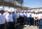 وزير البترول يتفقد مشروع تخزين المنتجات بمدينة بدر