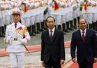 الرئيس الفيتنامي يقيم مأدبة عشاء على شرف الرئيس السيسي