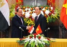 السيسي يعبر عن سعادته كأول رئيس مصري يزور فيتنام