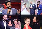 صور| تامر حسني وبوسي ودينا وأحمد عصام يشعلون زفاف «أحمد وبسنت»